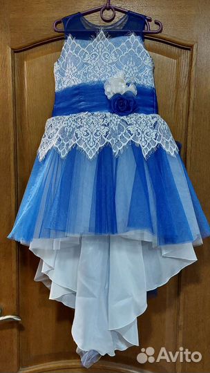 Платье для девочки праздничное 6-10 лет
