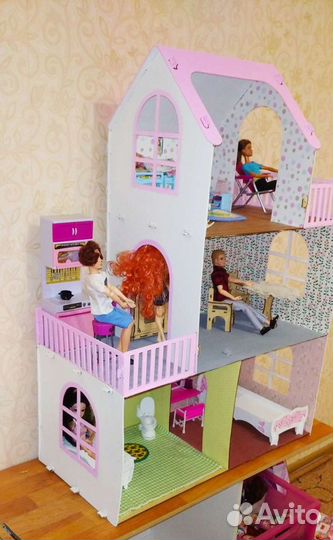 Домик кукольный для Барби
