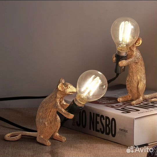 Светодиодный светильник настольный мышки design