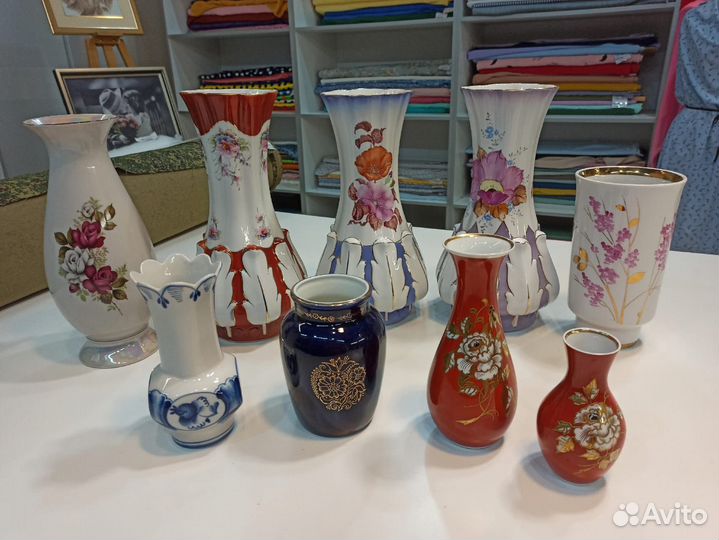 Вазы для цветов СССР