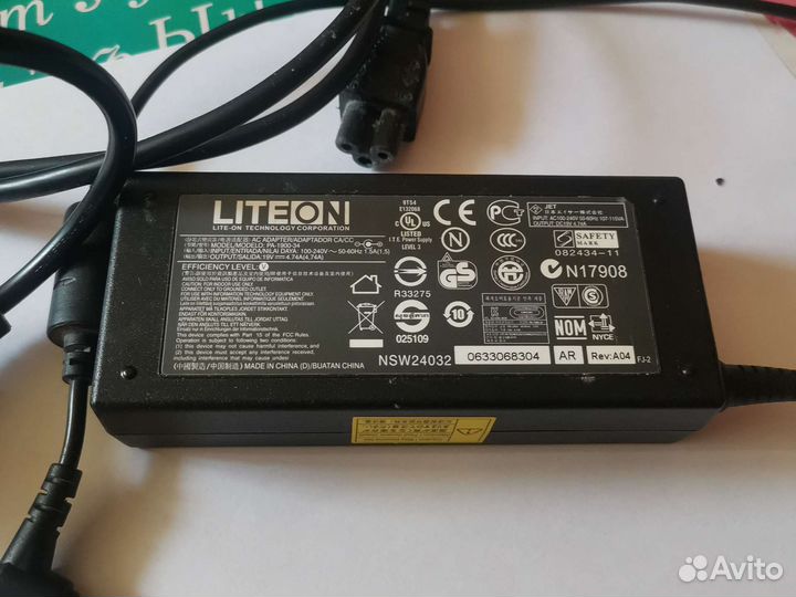 Блок питания для ноутбука acer