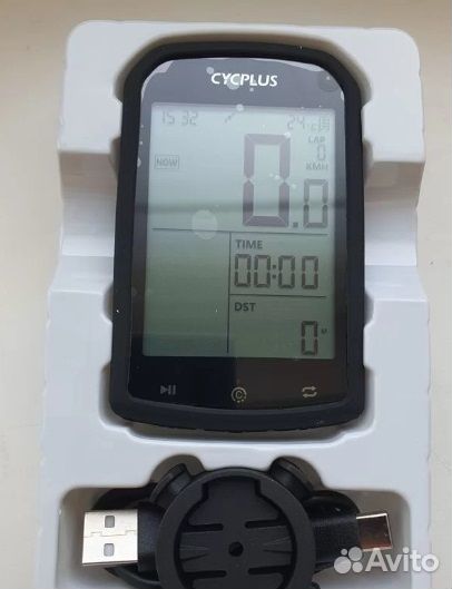 Велокомпьютер cycplus m1 с креплением