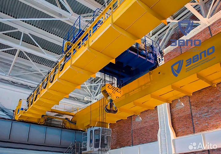 Кран мостовой двухбалочный 50 тонн на заказ