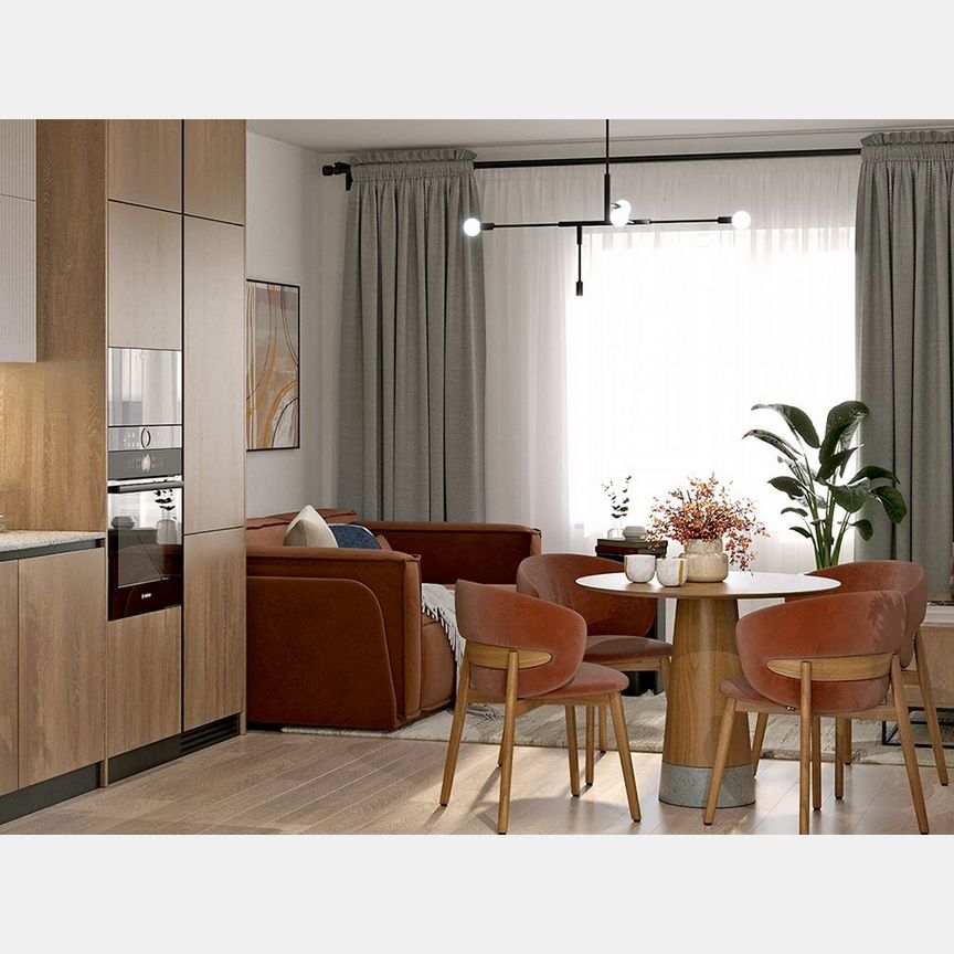 2-к. квартира, 55,3 м², 12/13 эт.
