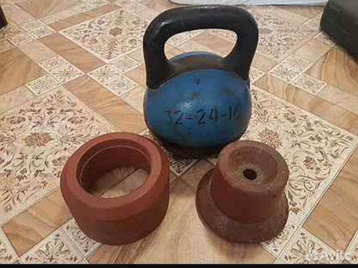 Гиря разборная 16-24-32