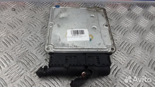 Блок управления двс volkswagen touareg 7L (COL10PC