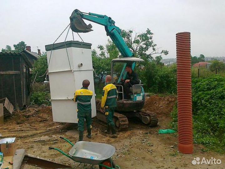 Автономная канализация. Септик за 1 день