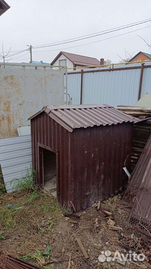 Будка для собаки утепленная