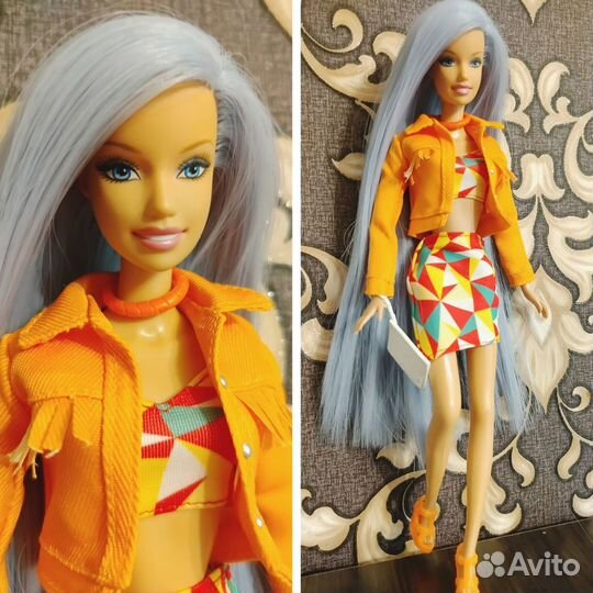 Барби barbie винтаж fashion fever перепрошита