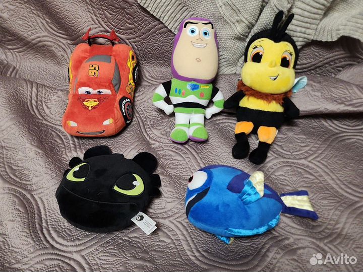 Мягкие игрушки коллекционные Disney dreamworks