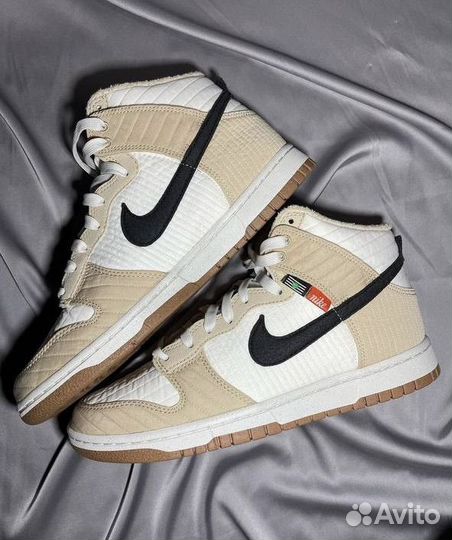 Кроссовки Nike dunk high Next Nature toasty