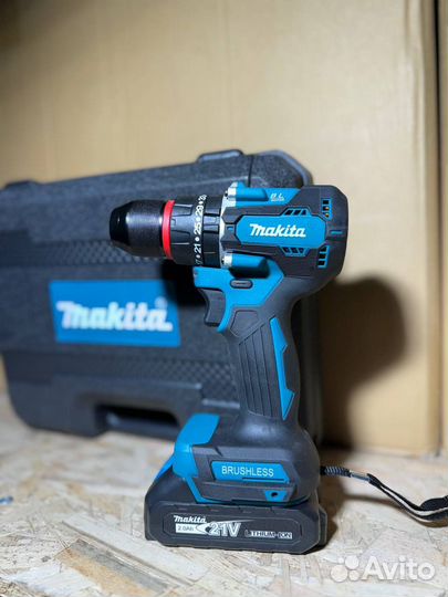 Шуруповерт makita безщеточный 21v