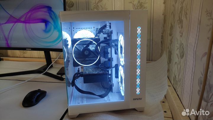 Игровой пк ryzen 5600 + rtx 2070super
