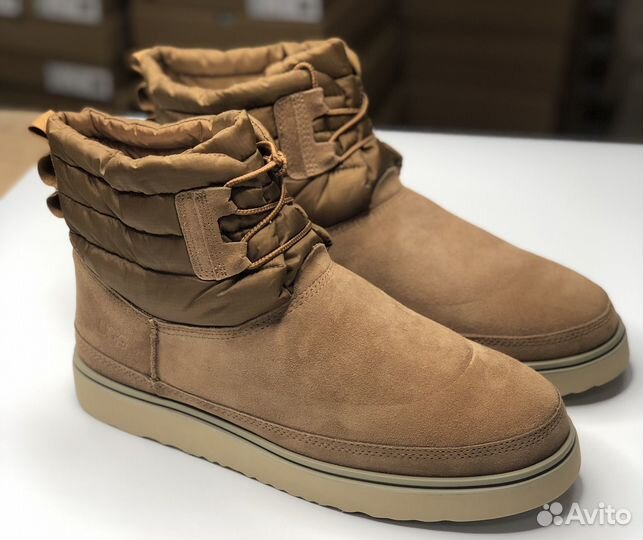 Угги Ugg Classic Mini Lace-Up Weather Chestnut