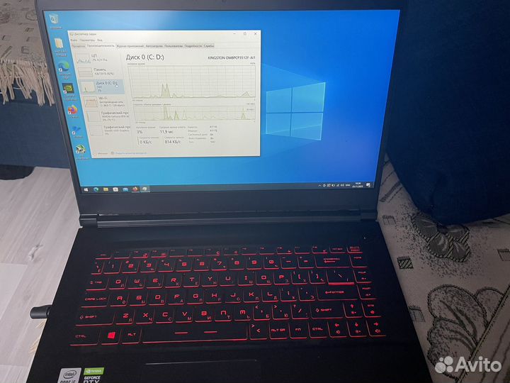 Игровой ноутбук msi rtx 3060