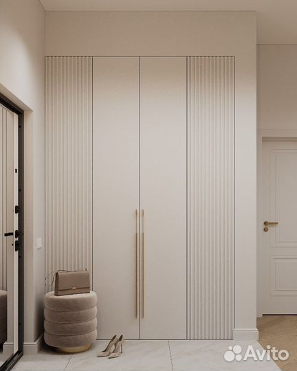 Шкаф в прихожую под ключ