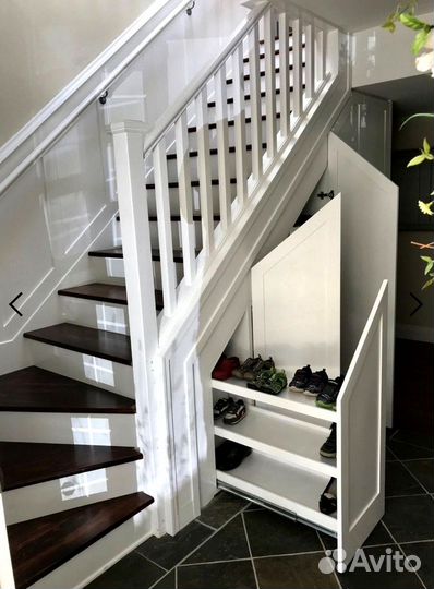 Лестница под ключ на второй этаж