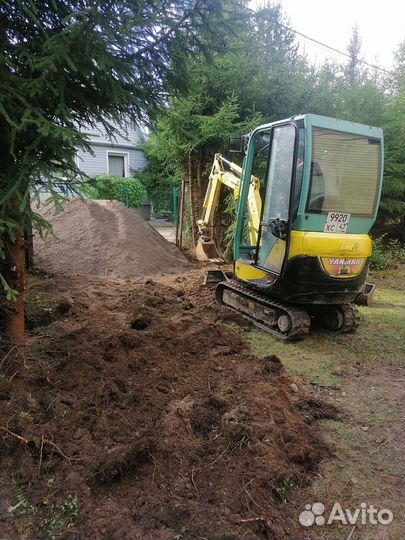 Планировка участка, отсыпка, раскорчевка расчистка