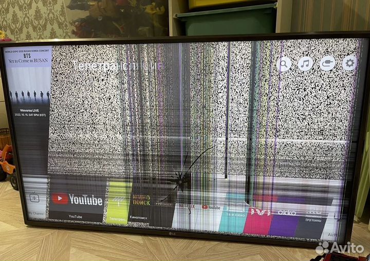 Телевизор LG 43UK6550PLD (Разбор)(По запчастям)