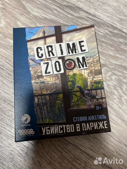 Настольная игра Убийство в париже Crime Zoom