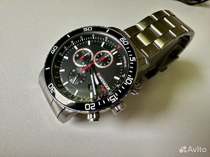 Часы Wenger Roadster Black Night Chrono