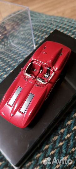 Chevrolet Corvette Stingray 1969, red, 1/43