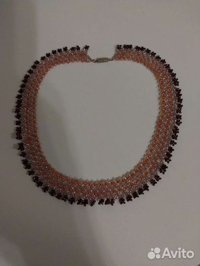 Ожерелье из бисера