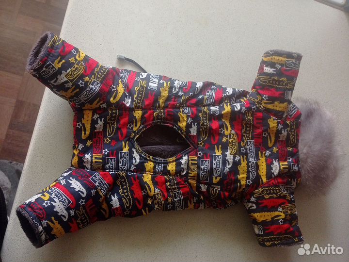 Костюм для собаки зимний на чихуахуа