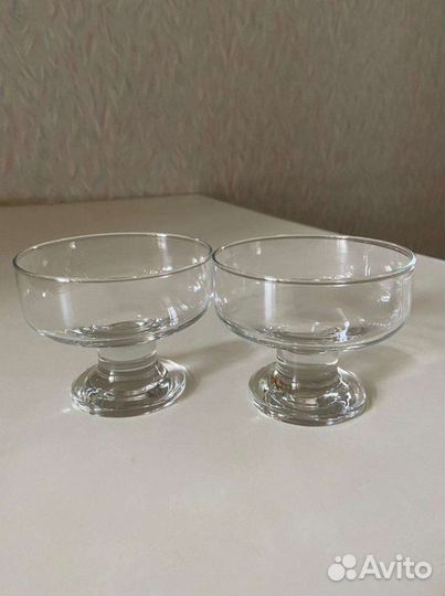 Новые креманки из стекла. Разные виды