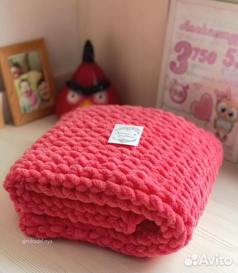 Детский плед ручной работы