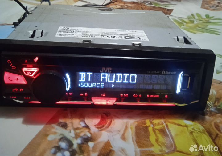 Магнитола jvc