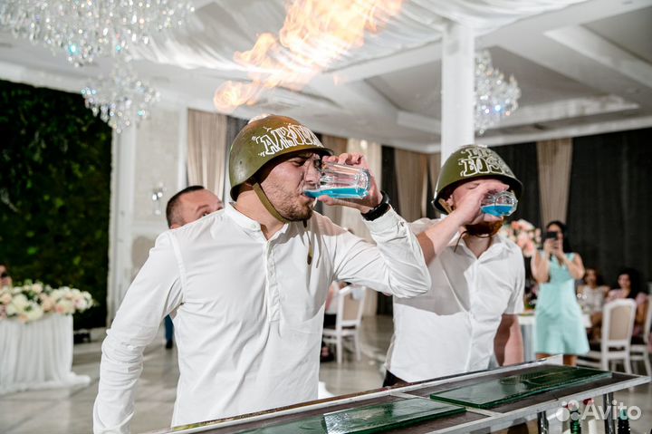 Тяжелый дым, Бармен шоу, Пирамида, Холодные фонт