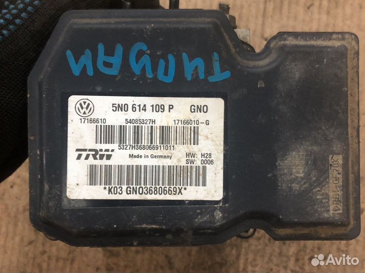 Volkswagen tiguan блок абс