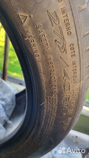 Michelin Primacy 3 ZP 275/40 R19 100Y