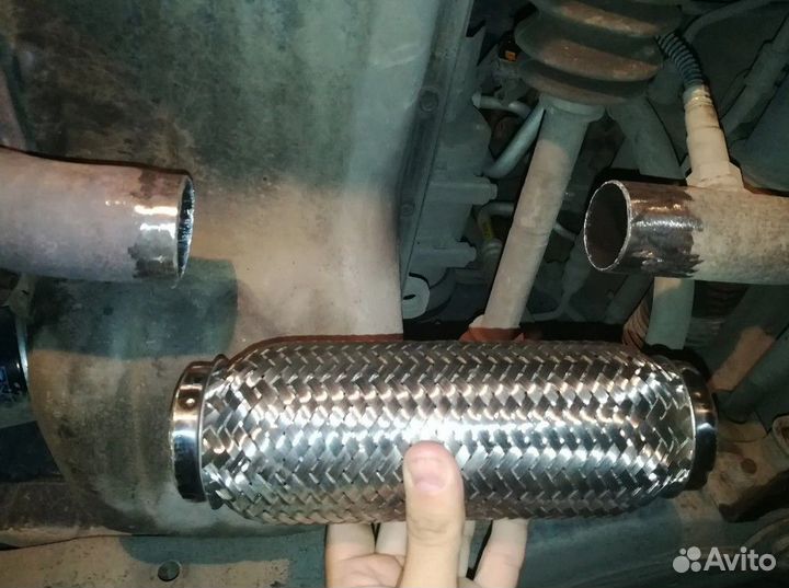 Замена резонатора Ford Focus 2004-2007