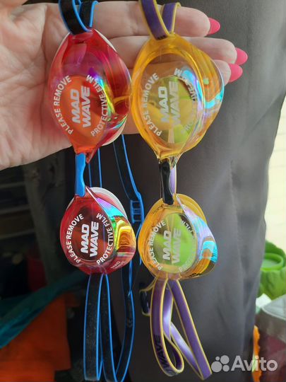 Очки для плавания Turbo racer II MadWave