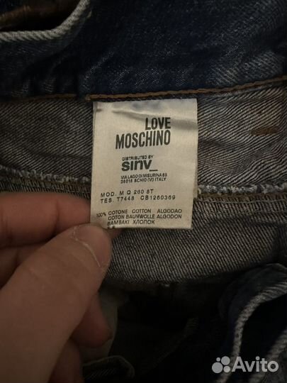 Джинсы Love moschino