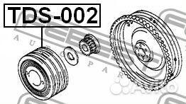 Шкив коленвала toyota crown -01 Febest TDS-002