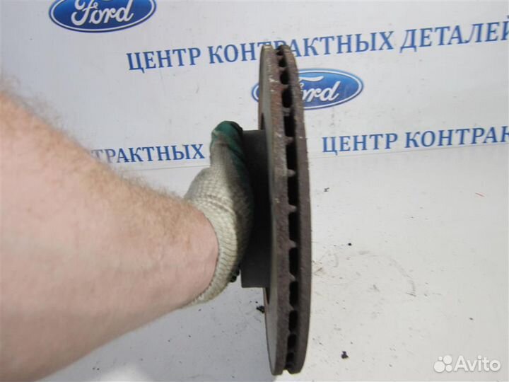 Диск тормозной передний вентилируемый Ford Focus