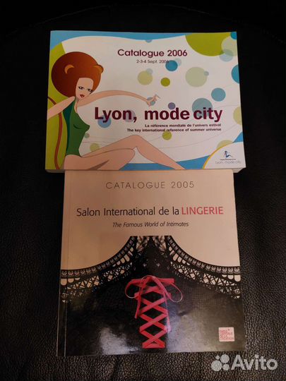 Каталог с выставки белья Париж и Лион