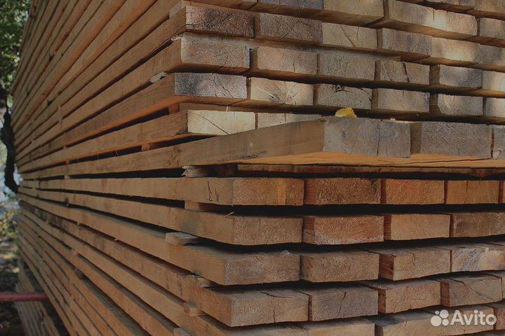 Шлифованные доски лиственницы 45x150 мм, для элега