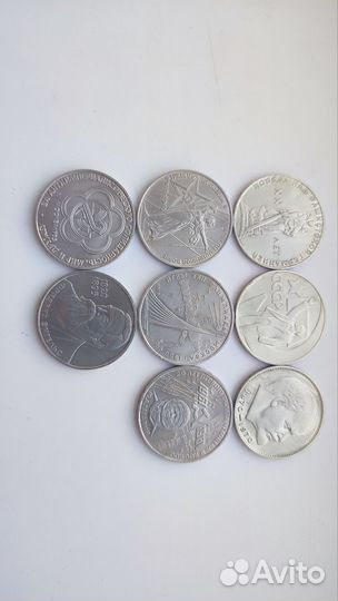 Монеты 1 рубль СССР