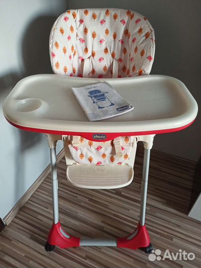Детский стул для кормления chicco polly