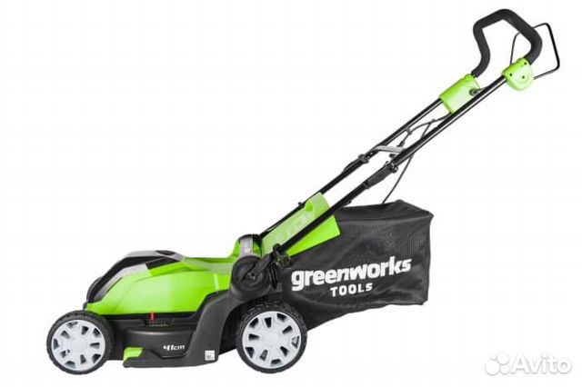 Газонокосилка электрическая Greenworks GLM 1241