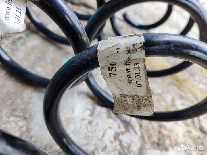 Пружины передние калина1 Фобос,бочки 2шт