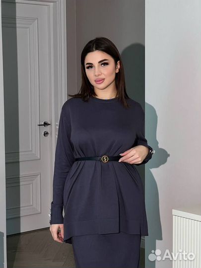 Вязаный костюм