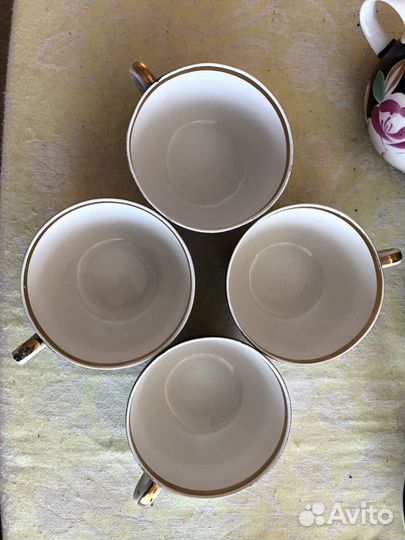 Фарфоровый чайный сервиз СССР Хайта