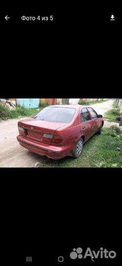 Задние фонари в крылья Nissan Almera N15