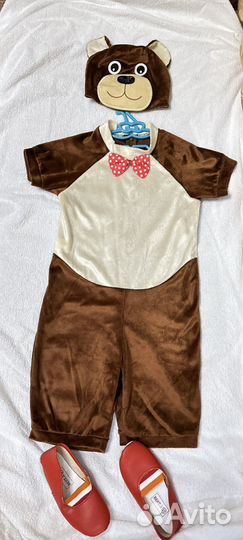 Новогодний костюм мишки 104