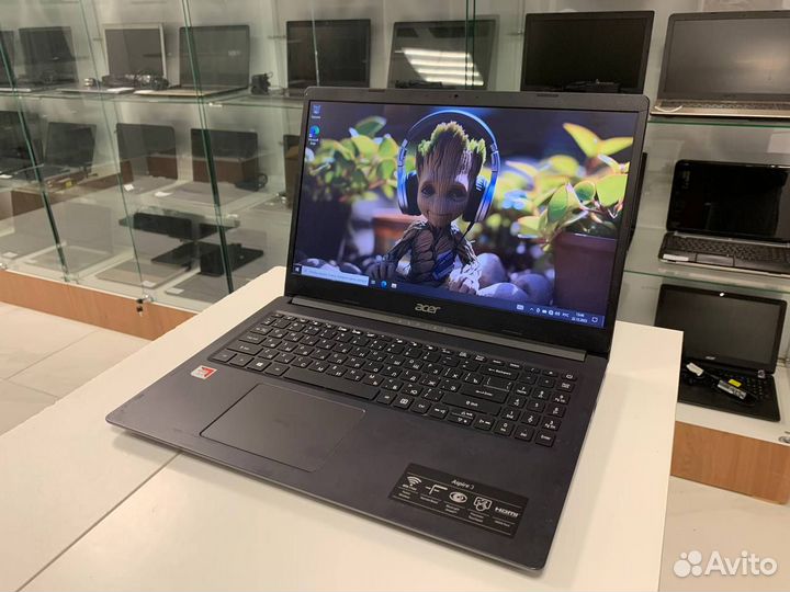Ноутбук Acer (AMD A4-9120e/ 4gb ram/ SSD 128gb)